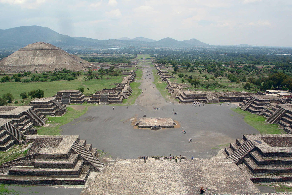 MAYA-Anlage Teotihuac