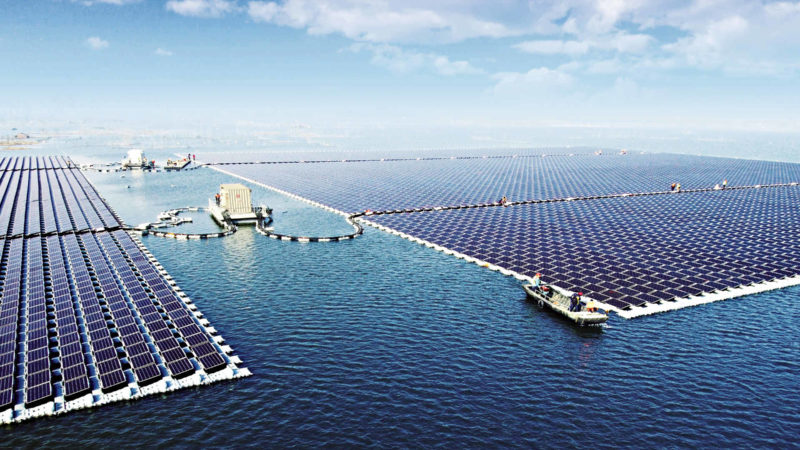 Photovoltaikanlage - schwimmend China